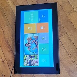Aluratek wifi digital photo frame with clock and music player medium sized 16g